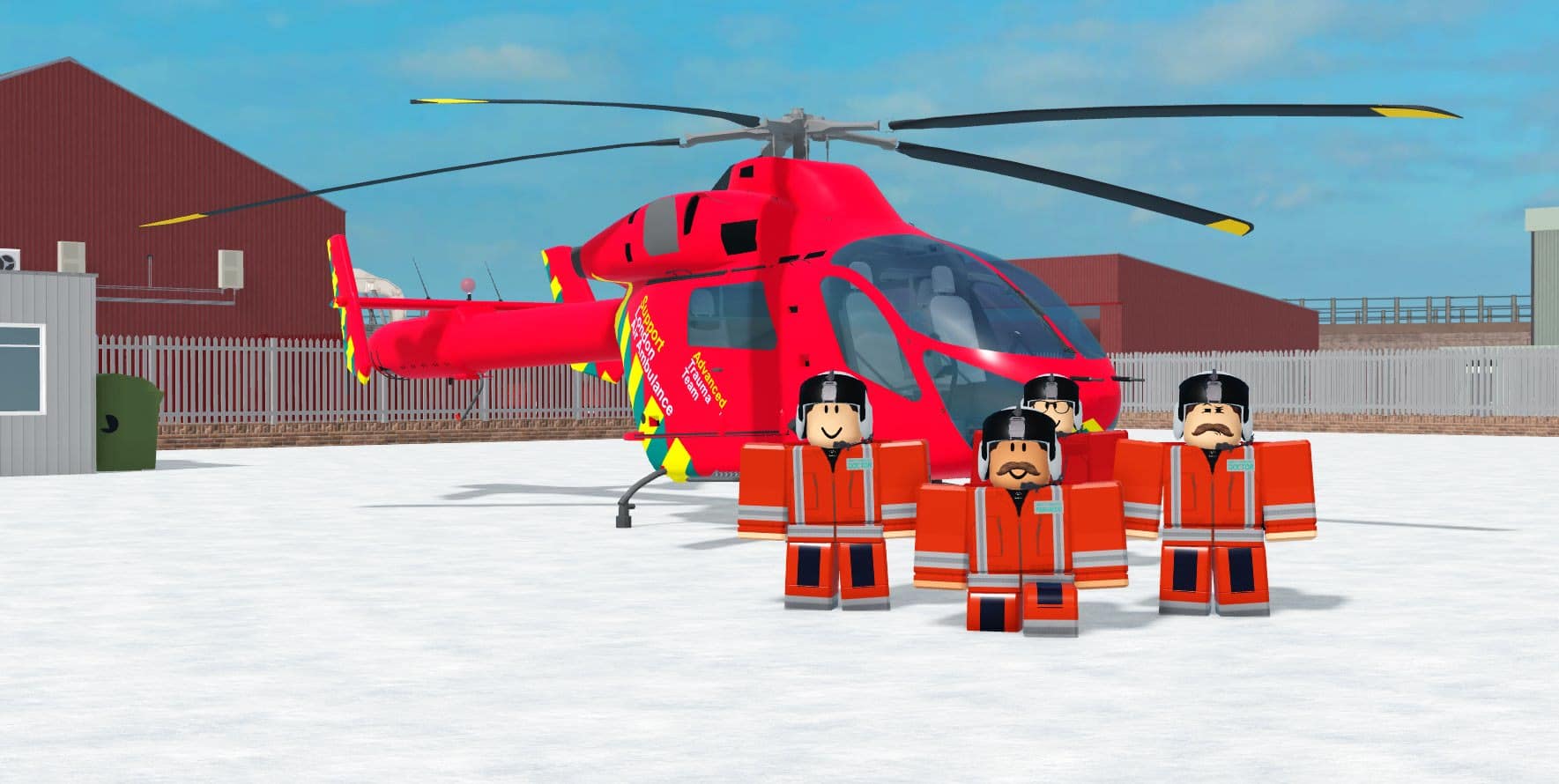 HEMS crew prepares for open day demonstration
