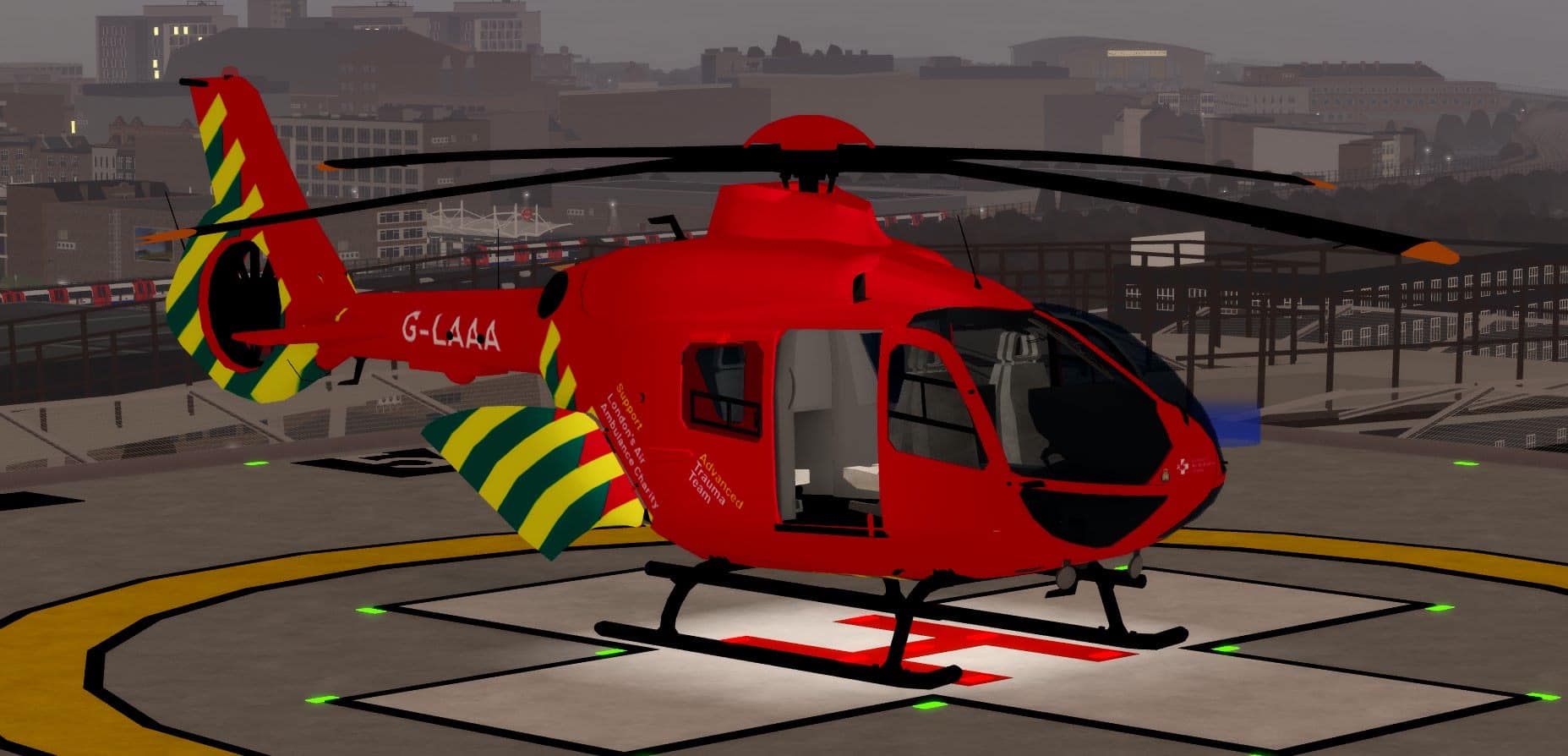 London's Air Ambulance receives a new H135 helicopter