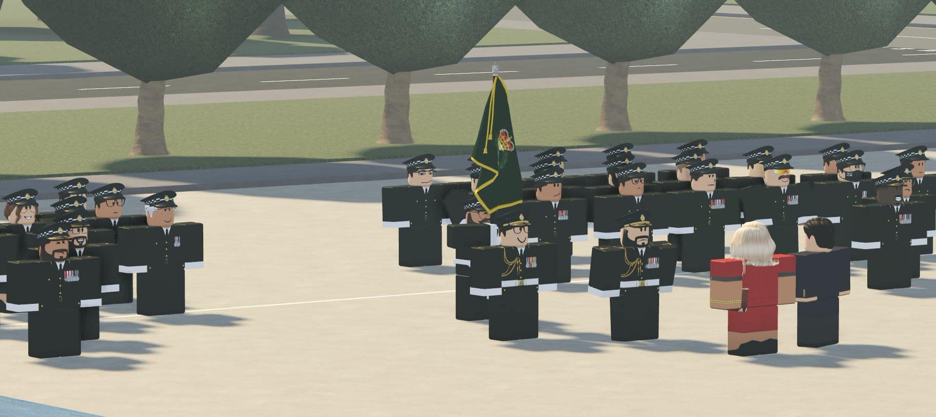 Promotions announced at inspection