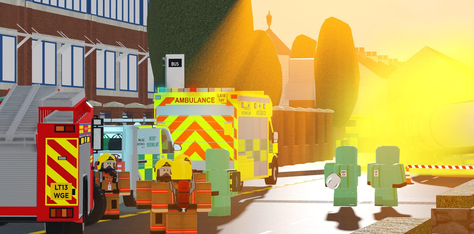 HART responds to chemical incident near Redbury Police Station