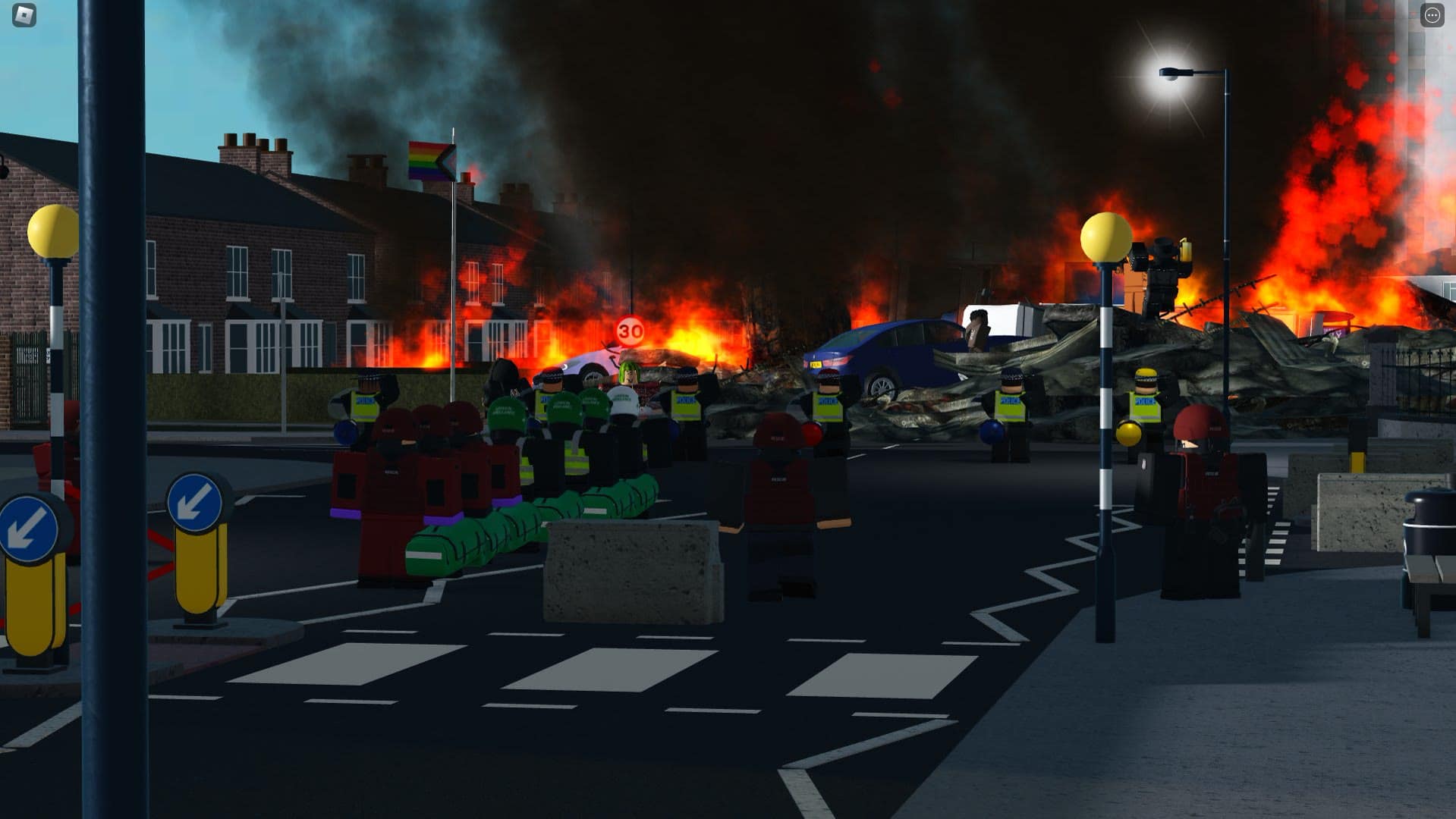 Public Order Unit joins joint incident training