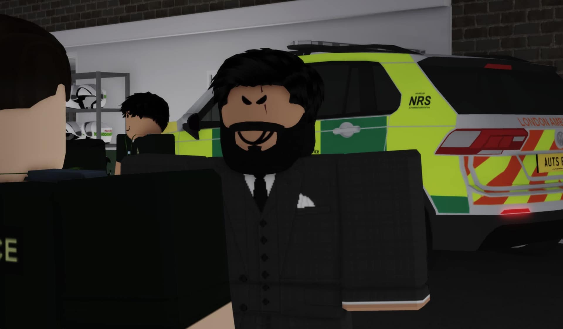 The Duke of York visits Westbridge Ambulance Station