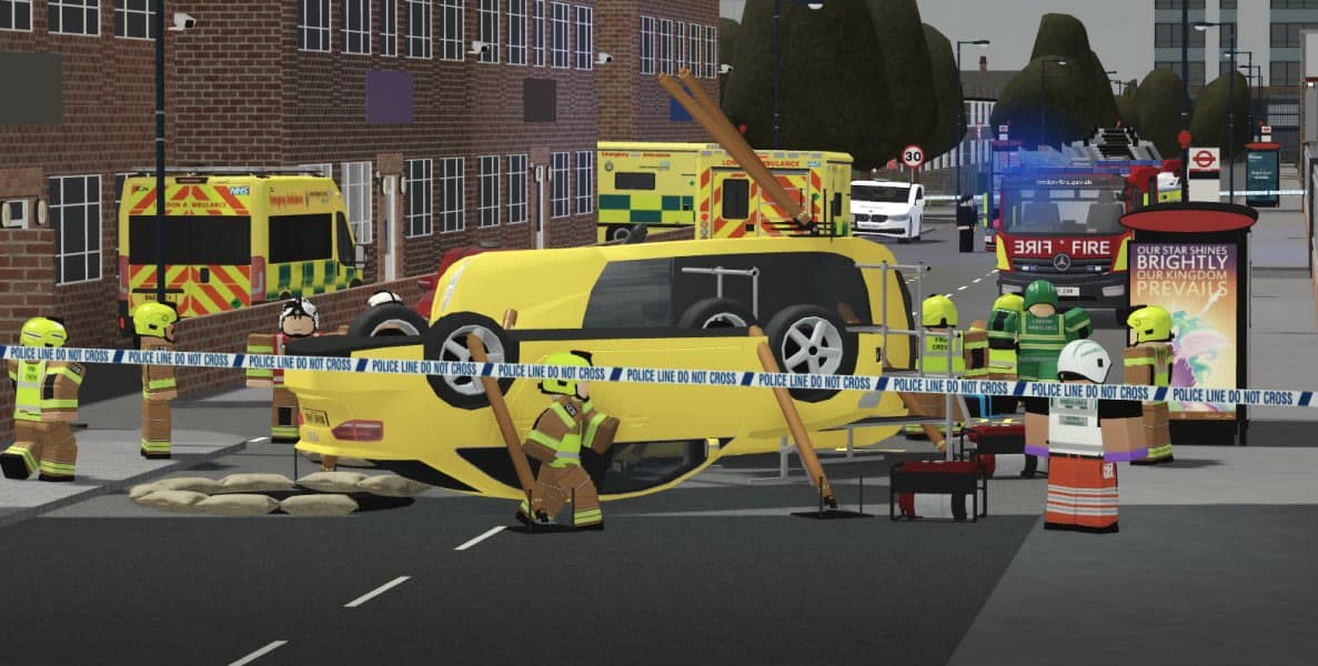 Critical Care Team attend major road traffic collision in Westbridge